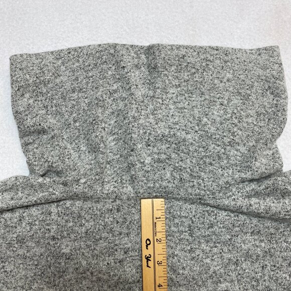 Torrid Sequin Lip Knit Sweater Women's 2X Gray Super Soft Cowl Neck NEW - Picture 11 of 11